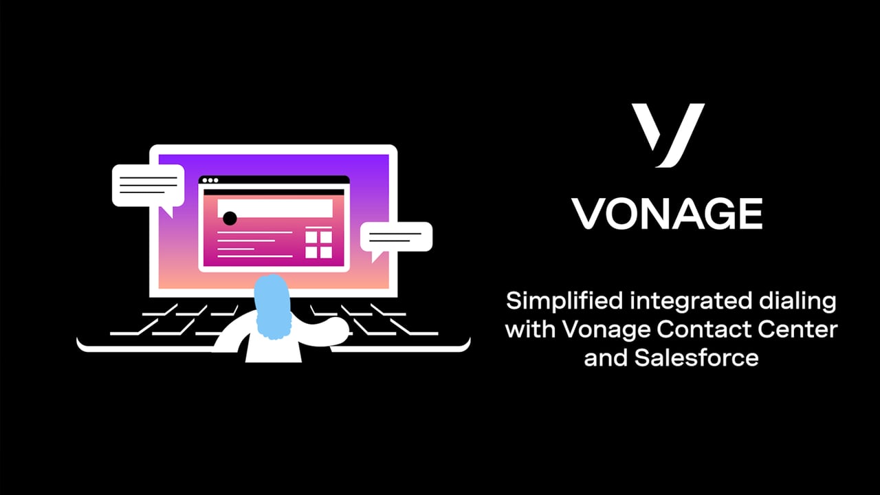 VonageとSalesforceによるシンプルな統合ダイヤリング VonageとSalesforceによるシンプルな統合ダイヤリング