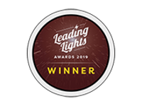 Leading Lights Awards 2019 Winner Leading Lights Awards 2019受賞ロゴ