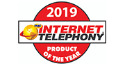 2019 Internet telephony product of the yearのロゴ